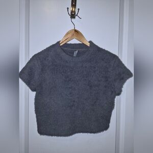 Anthropologie Fuzzy Short sleeve top